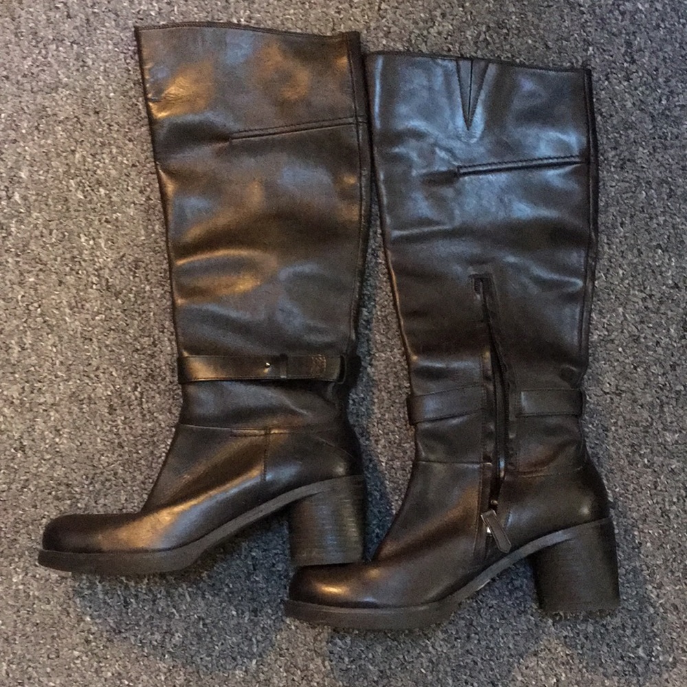 Halogen Black Boots Size 9